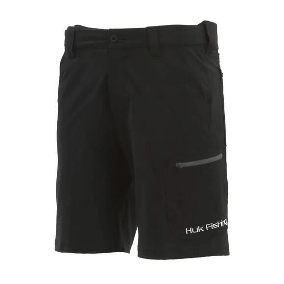 HUK Next Level Shorts Black Size S - Picture 1 of 10